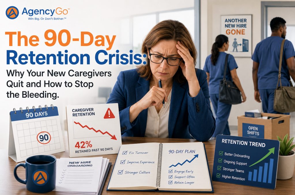 The 90-Day Retention Crisis - AgeTech Marketing for Home Care