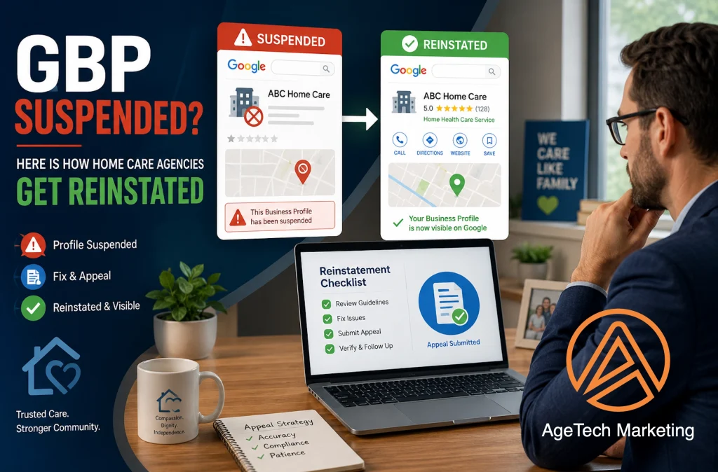 How to Recover A Suspended Google Business Profile by AgeTech Marketing