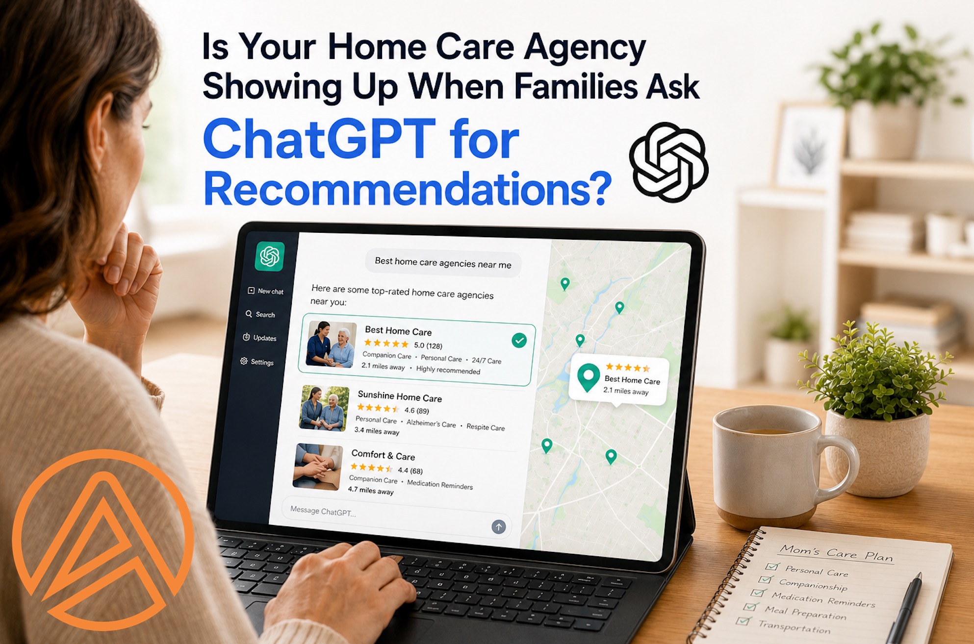 Is Your Home Care Agency Showing Up on ChatGPT - AgeTech Marketing