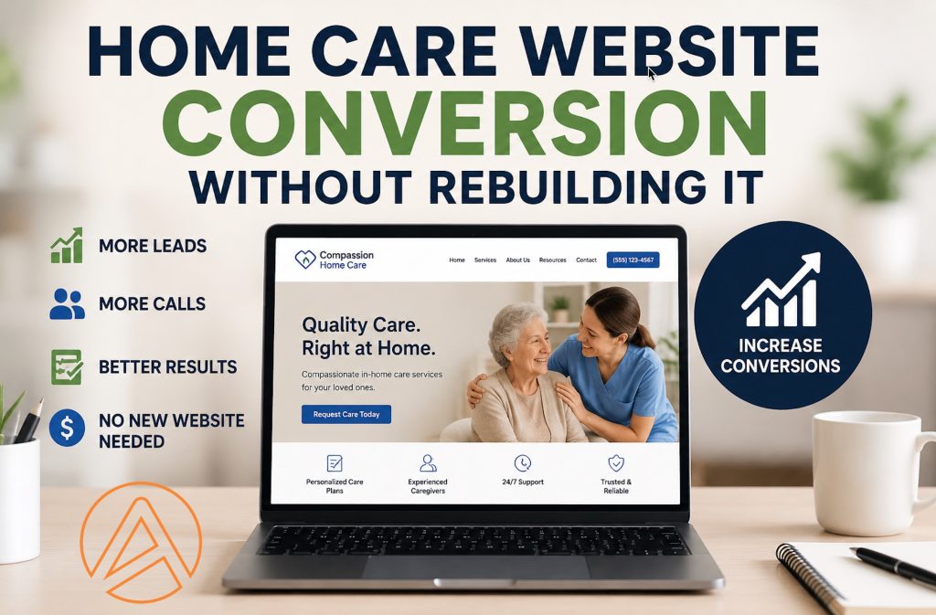 Website Conversion without Rebuilding your Website - AgeTech Marketing