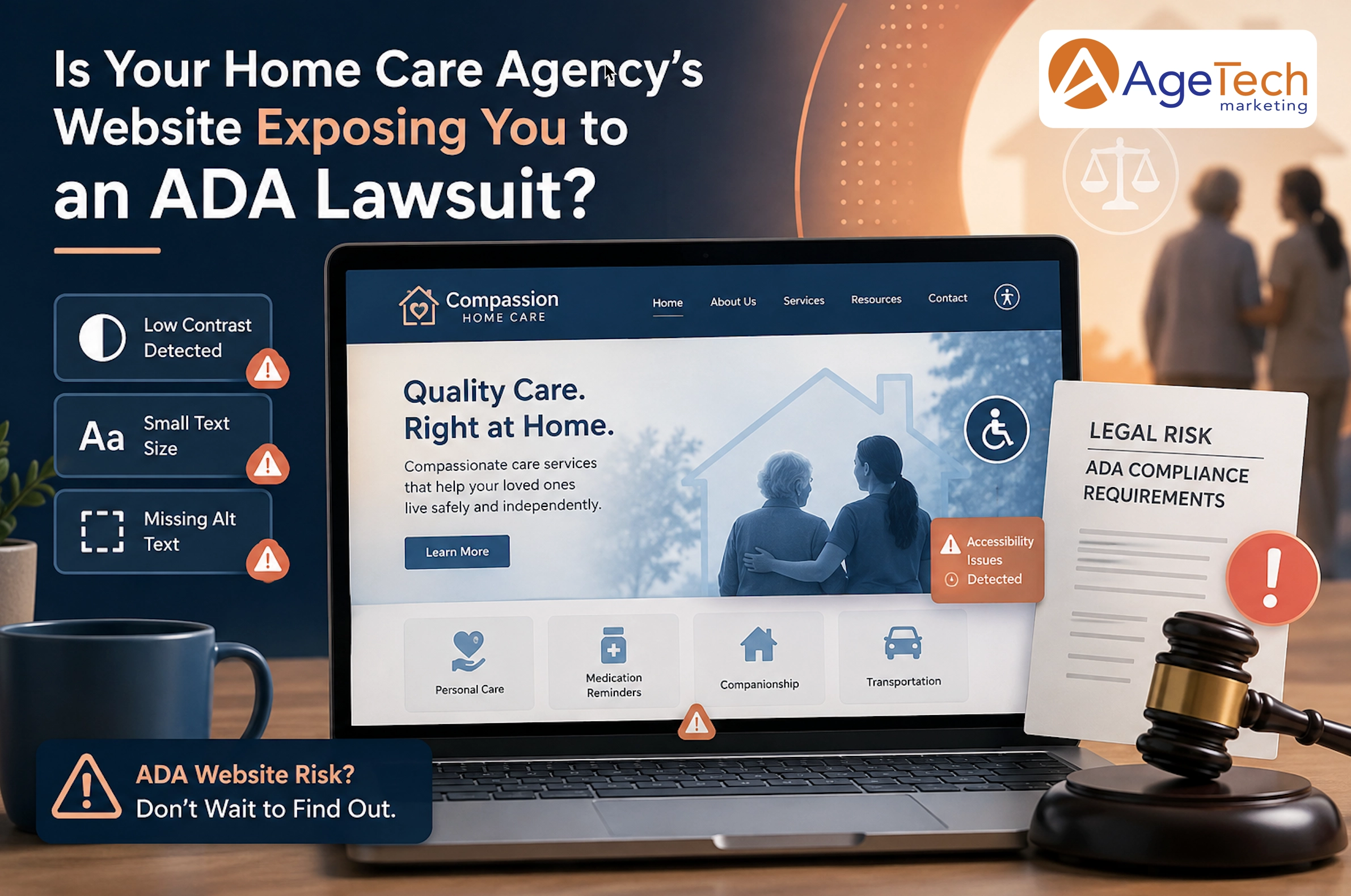 Is Your Agency Vulnerable for an ADA Lawsuit - AgeTech Marketing